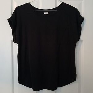 Black casual shirt